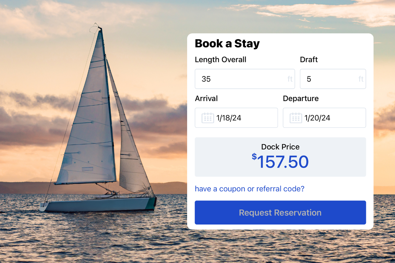 Dockwa Transient | Short-Term Marina Booking Software